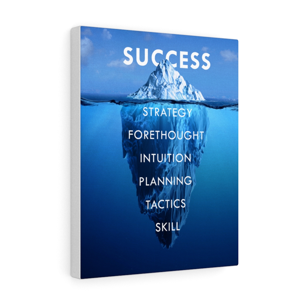 Keys to Success – Canvas (Real Iceberg) | Ginger Snap Gaming